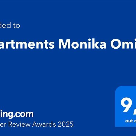 Apartments Monika Omiš Exterior foto